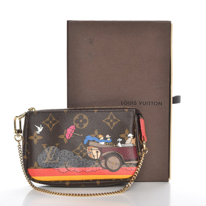 Louis Vuitton Monogram 2015 Christmas Animation Mini Pochette Accessories 8 of 8