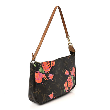Louis Vuitton Monogram Roses Pochette Accessories 3 of 10