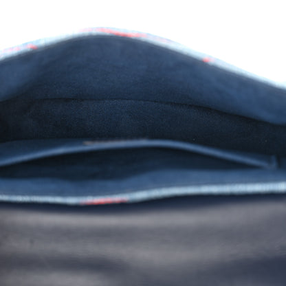 Louis Vuitton Denim New Wave Chain MM Blue 5 of 12
