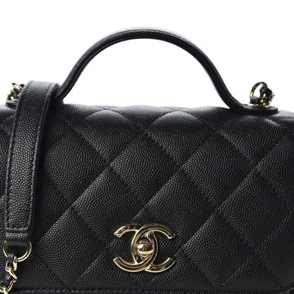 Chanel Caviar Quilted Mini Business Affinity Flap Black 9 of 10
