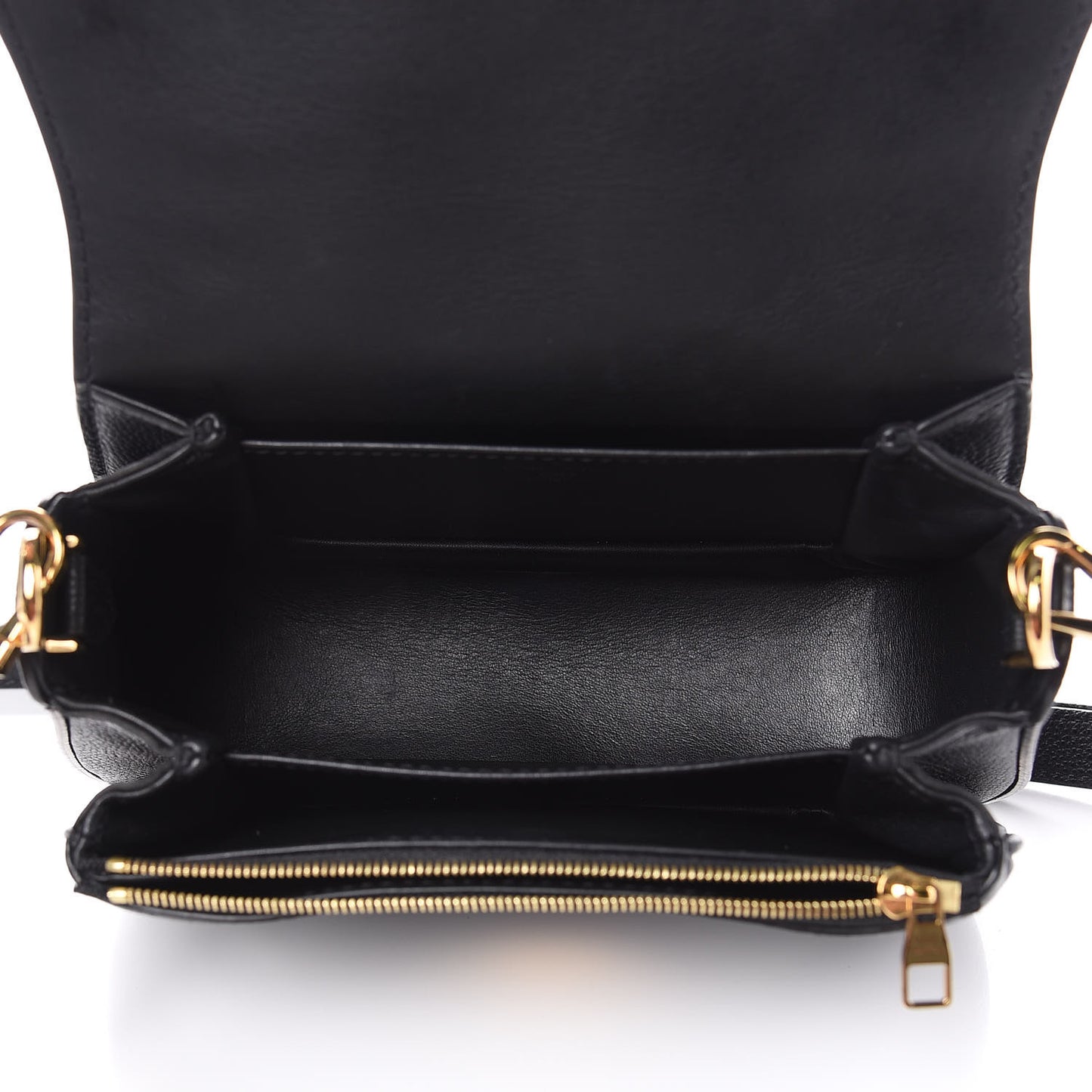 Grained Calfskin Vivienne NM Black