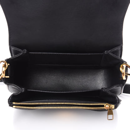 Louis Vuitton Grained Calfskin Vivienne NM Black 5 of 10