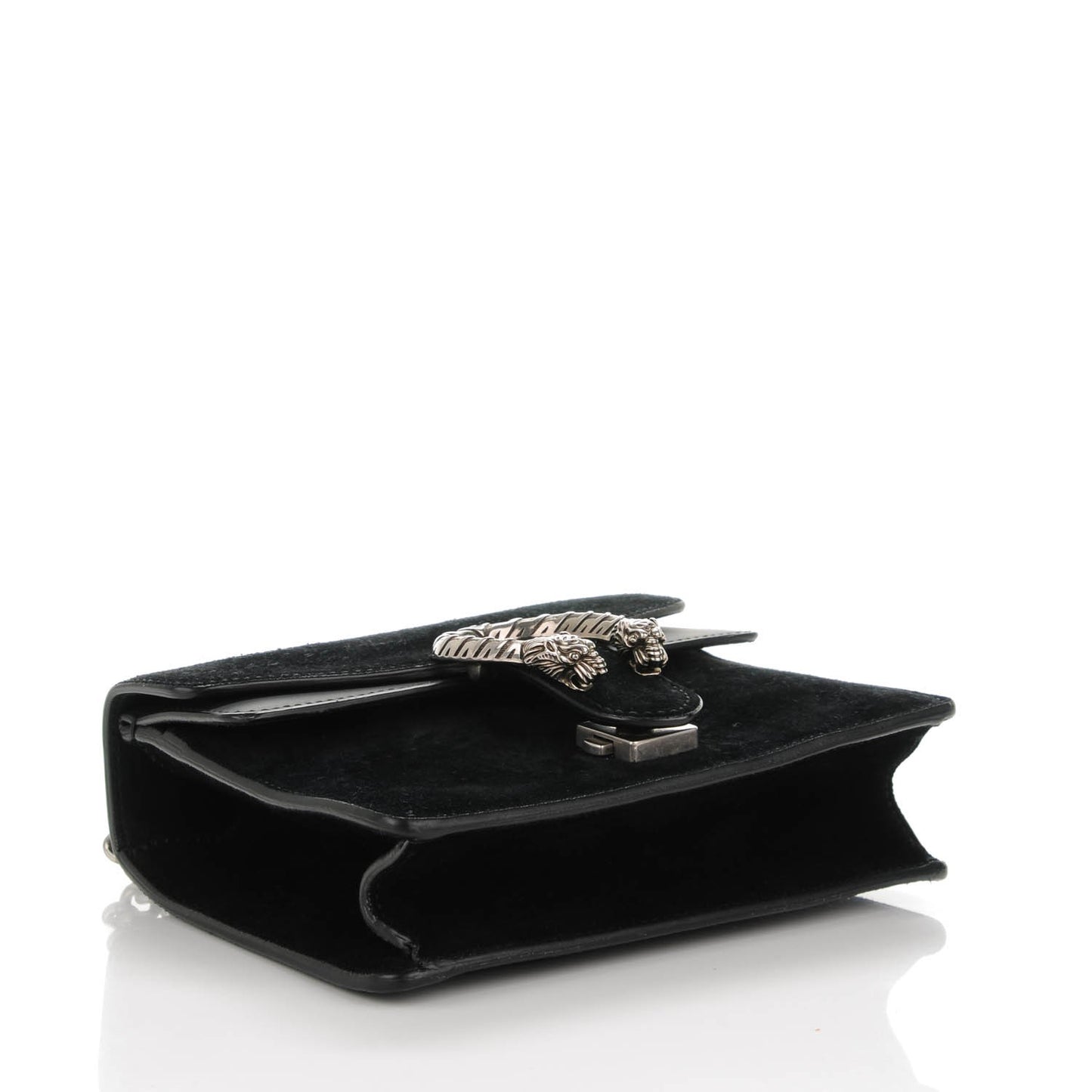 Suede Mini Dionysus Shoulder Bag Black