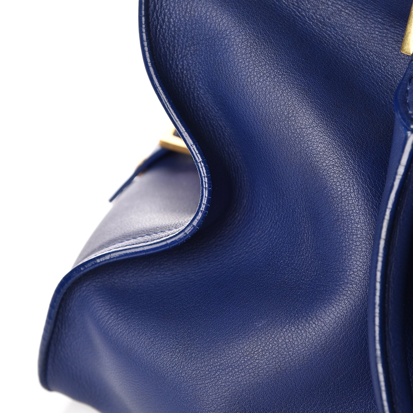 Calfskin Medium Classic Y Cabas Navy
