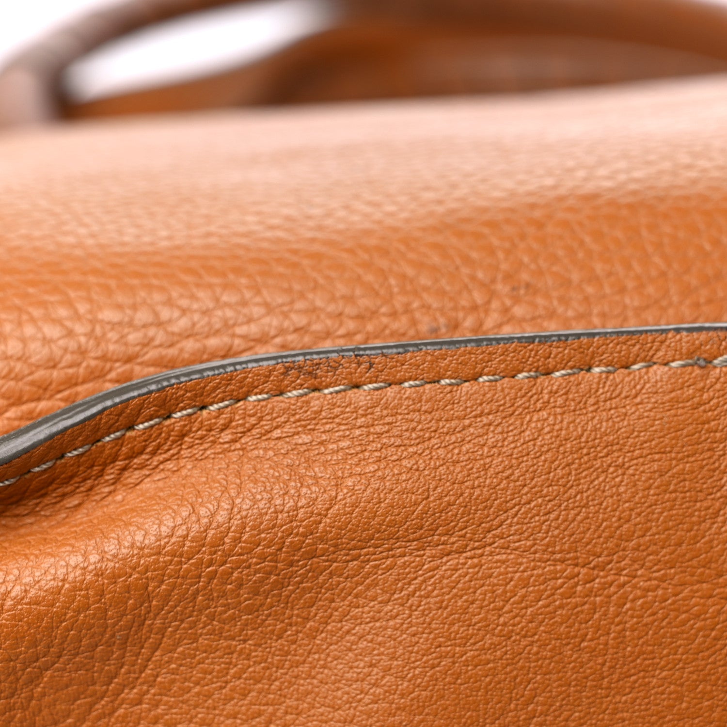 Chloe Calfskin Medium Marcie Satchel Tan 12 of 14