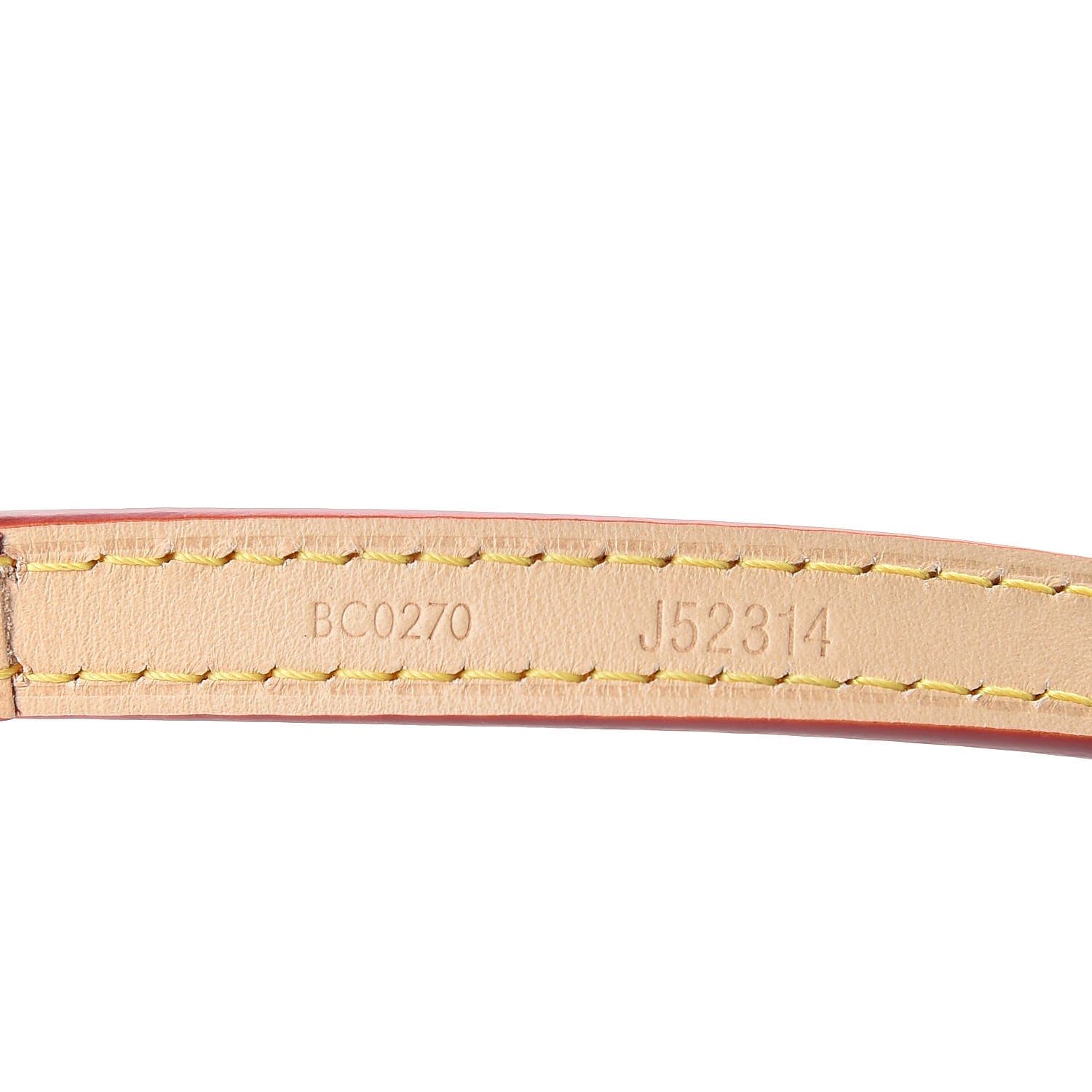 Louis Vuitton Vachetta 12mm Adjustable Shoulder Strap 4 of 5