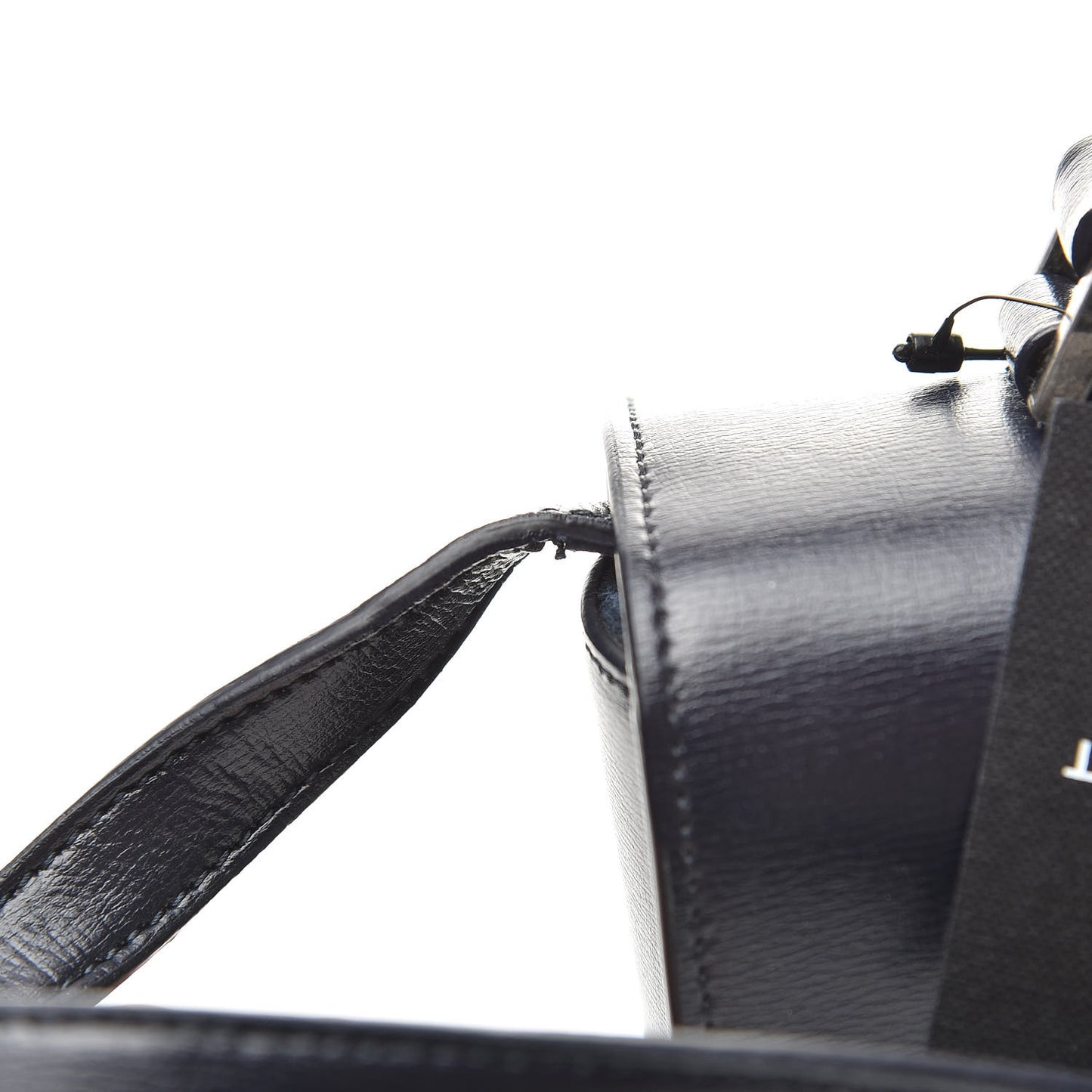 Calfskin Medium Bellechasse Satchel Navy