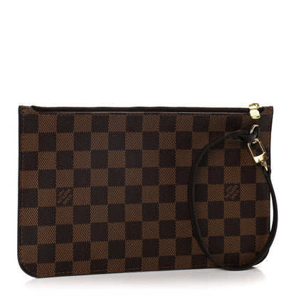 Louis Vuitton Damier Ebene Neverfull MM GM Pochette 3 of 12
