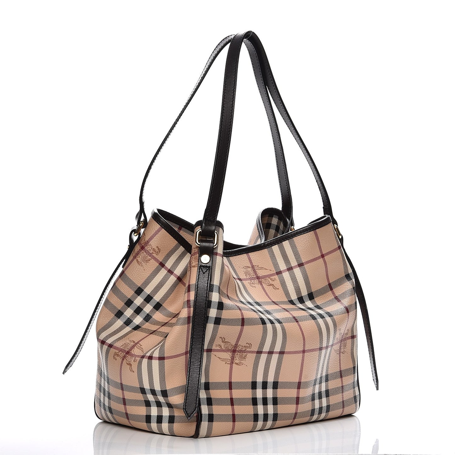 Haymarket Check Small Canterbury Tote Chocolate