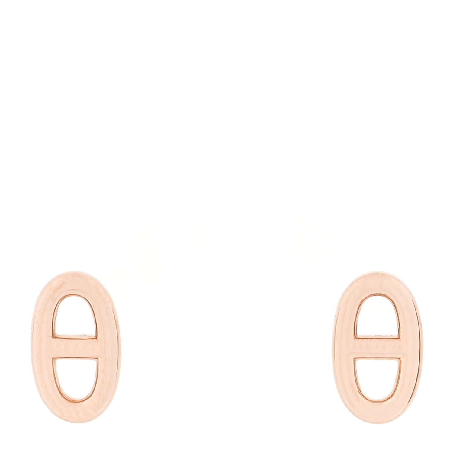Hermes 18K Rose Gold TPM Farandole Stud Earrings 1 of 4