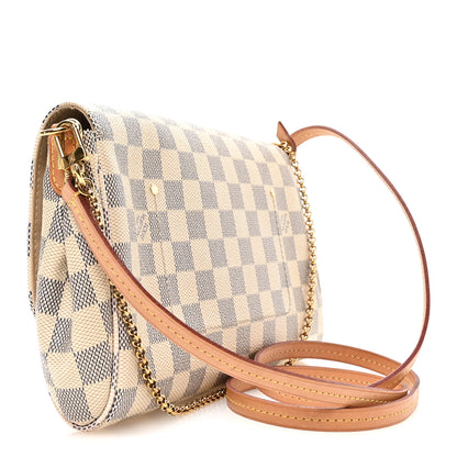 Louis Vuitton Damier Azur Favorite MM 3 of 12