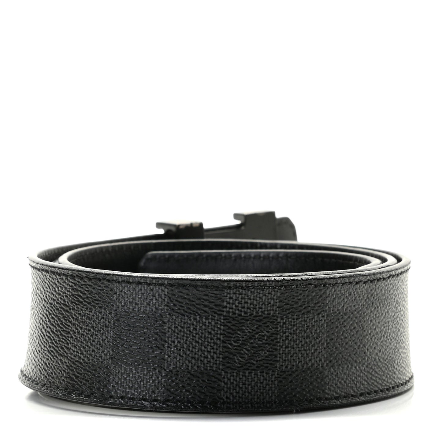 Damier Graphite 40mm LV Initiales Belt 95 38