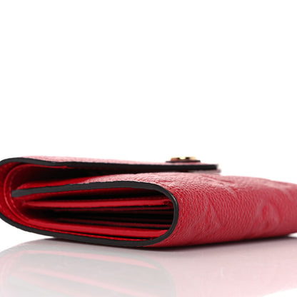 Louis Vuitton Empreinte Victorine Wallet Cherry 7 of 9
