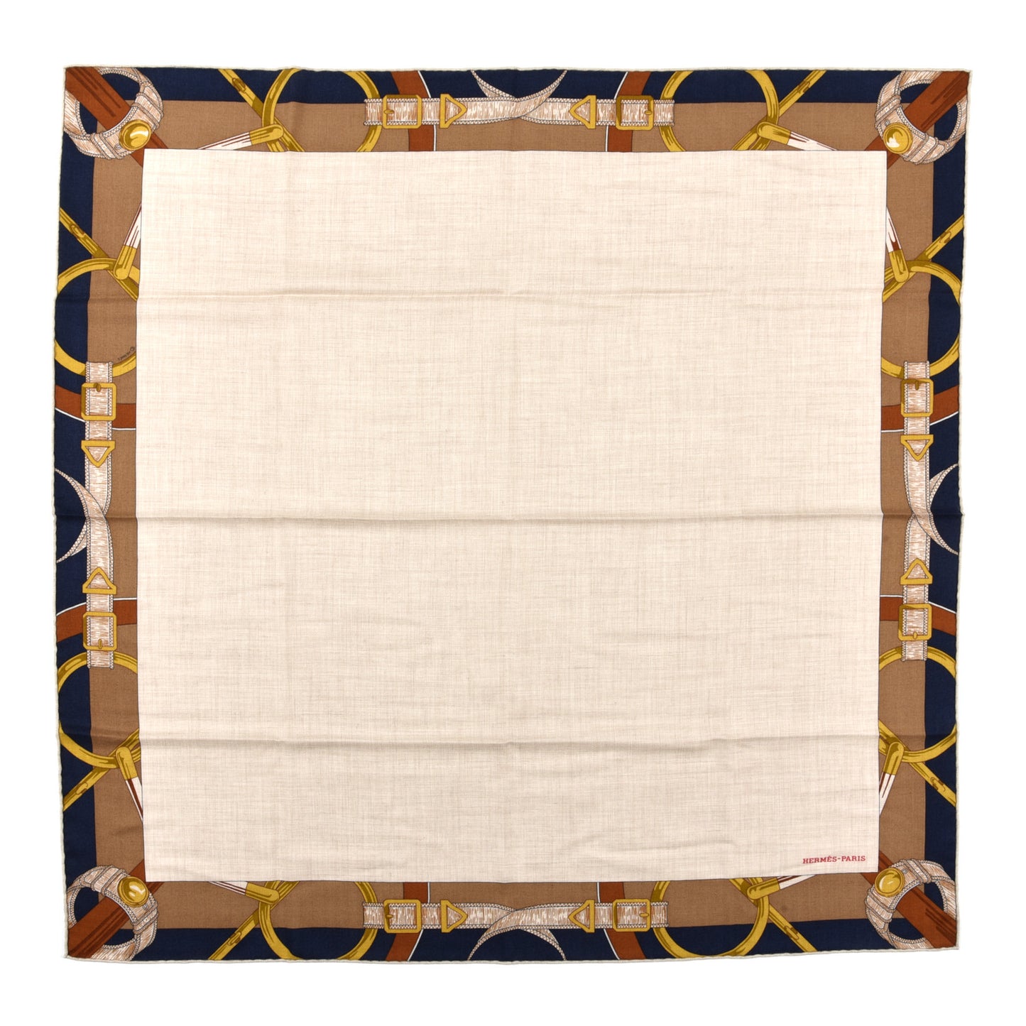 Cashmere Silk Encadre Eperon d'Or Scarf 90