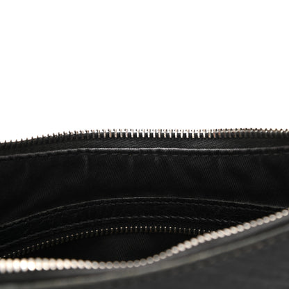 Gucci Monogram Horsebit Hobo Black 14 of 34