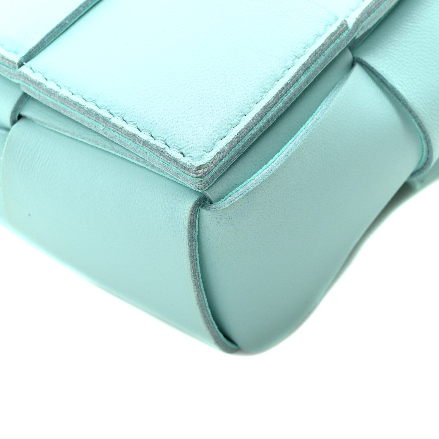 Bottega Veneta Nappa Maxi Intreccio The Belt Cassette Bag Celadon 9 of 9