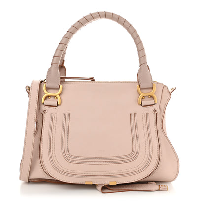 Chloe Calfskin Medium Marcie Satchel Nude Pink 1 of 11