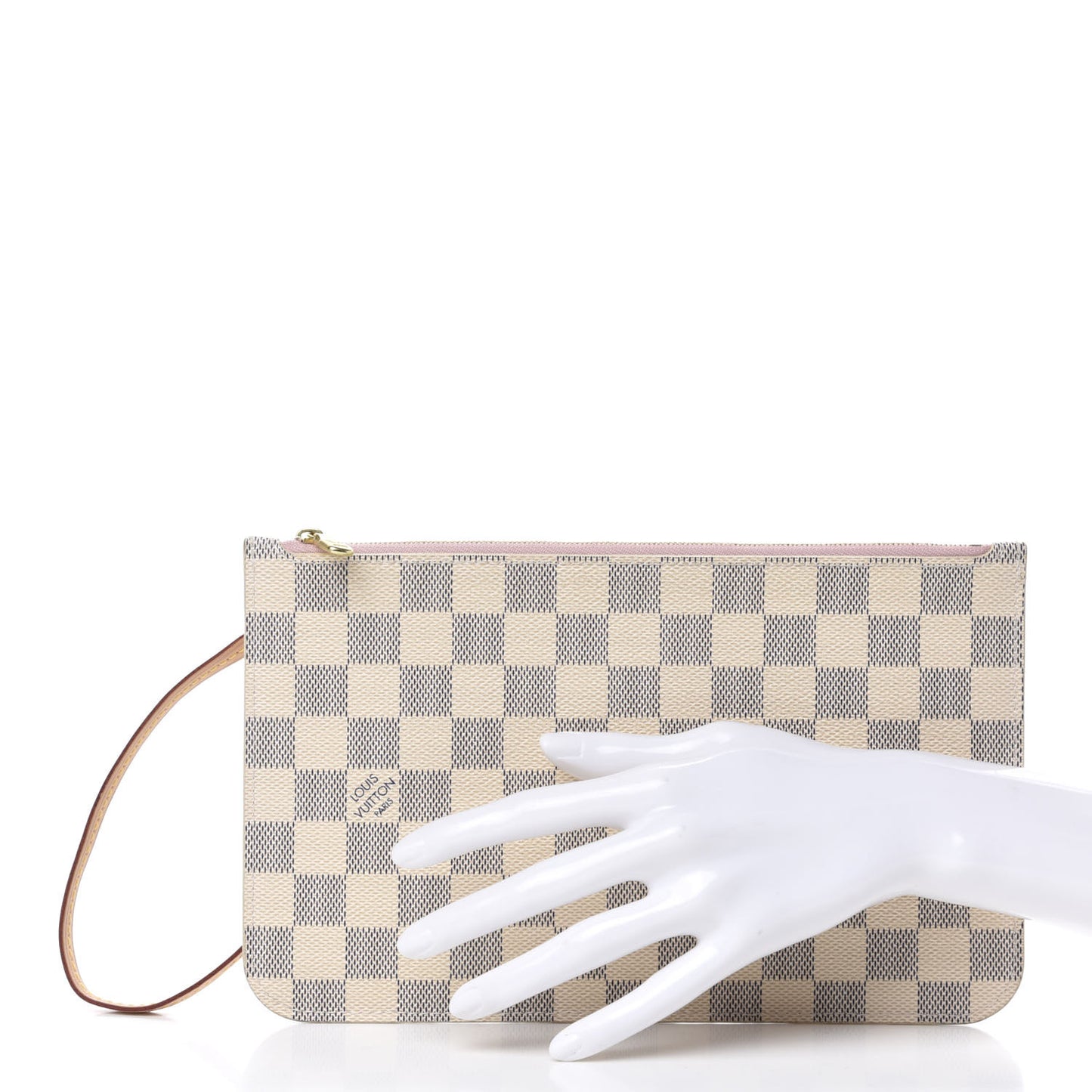 Damier Azur Neverfull MM GM Pochette Rose Ballerine