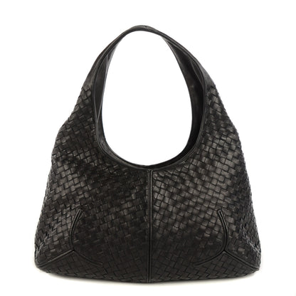Bottega Veneta Nappa Intrecciato Ball Hobo Nero Black 1 of 9