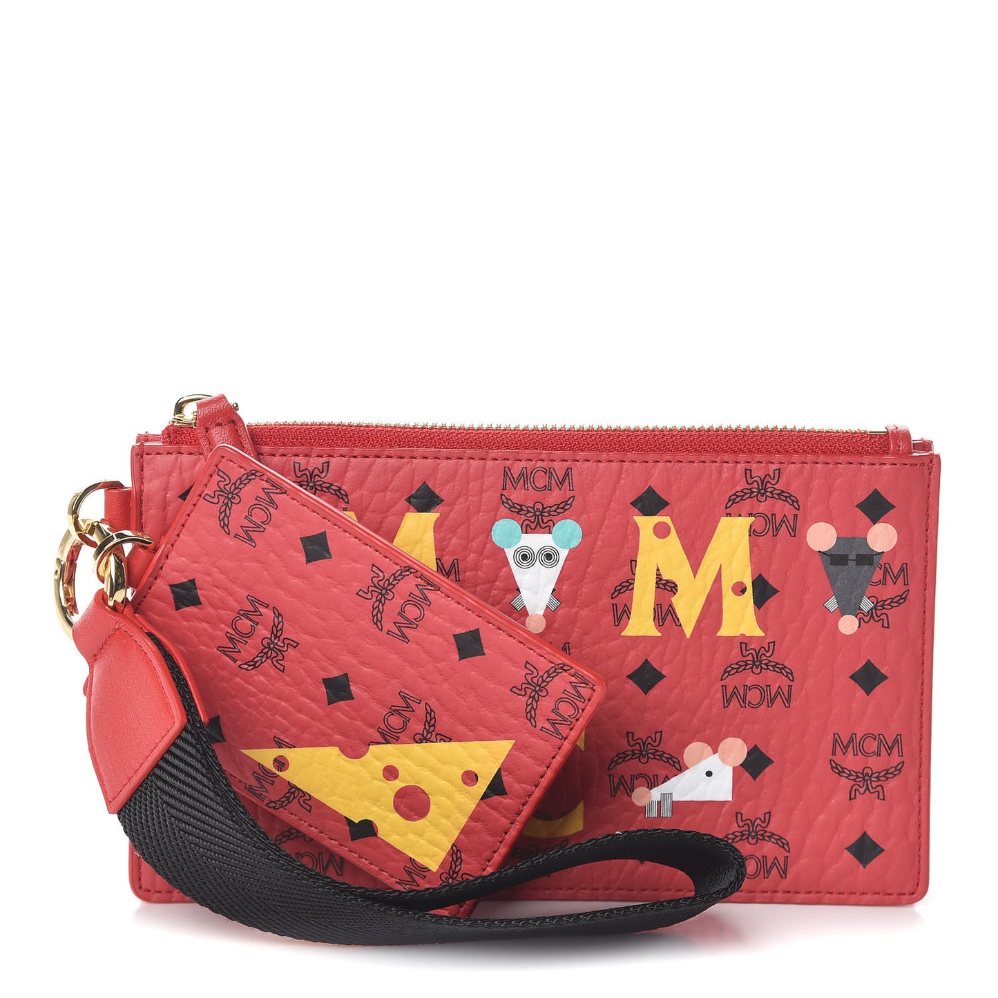 Visetos Year Of The Mouse Multifunction Pouch Viva Red