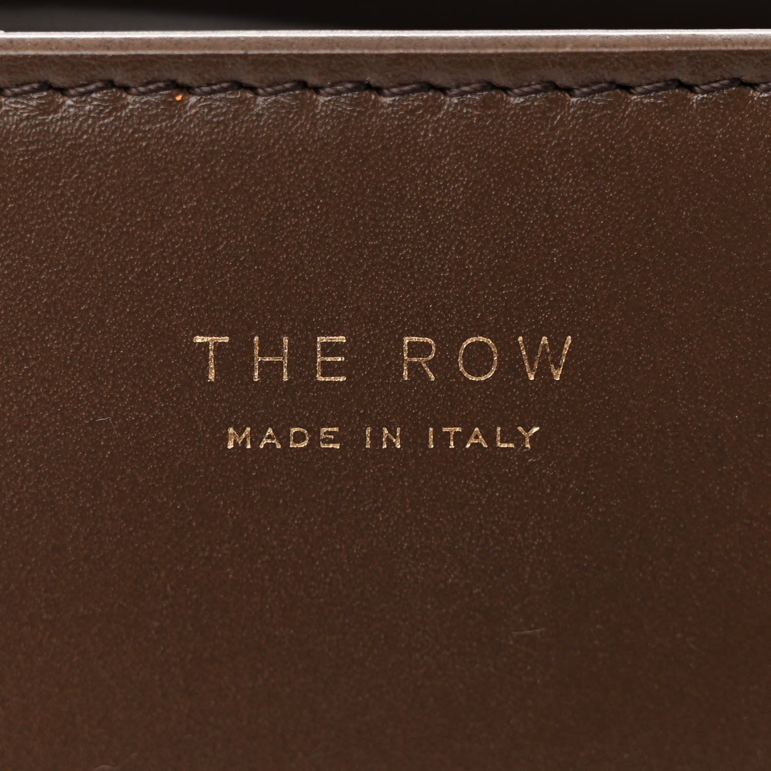 The Row Sleek Calfskin The Sofia 8.75 Crossbody Stone Shg 6 of 9