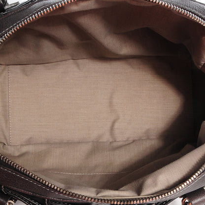 Marc Jacobs Mixed Quilted Bowler Dark Grey 6 of 9
