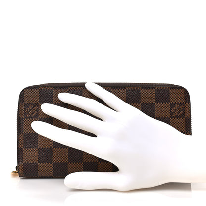 Louis Vuitton Damier Ebene Zippy Wallet 2 of 6