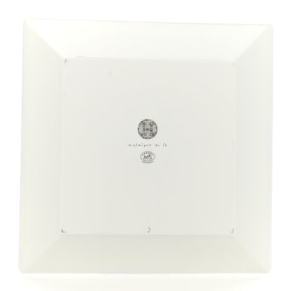 Hermes Porcelain Mosaique Au 24 Platinum Square Plate N°3 3 of 8