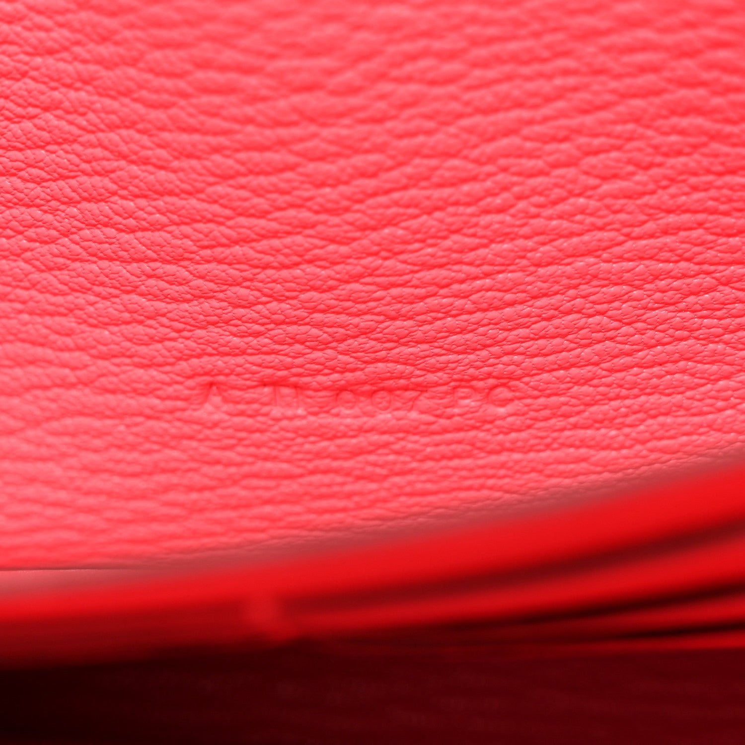 Hermes Chevre Mysore Kelly Longue Wallet Rose Lipstick 7 of 8