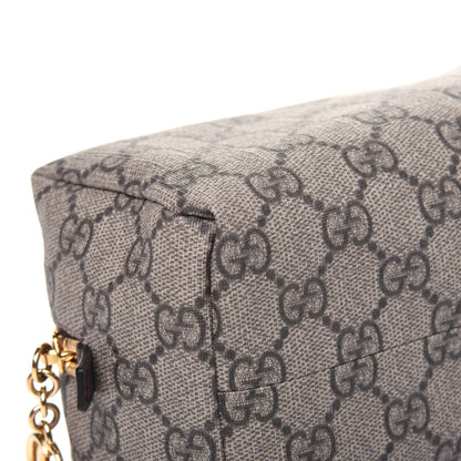 Gucci Soft GG Supreme Monogram Calfskin Medium Ophidia Cosmetic Case Beige Ebony New Acero 11 of 15