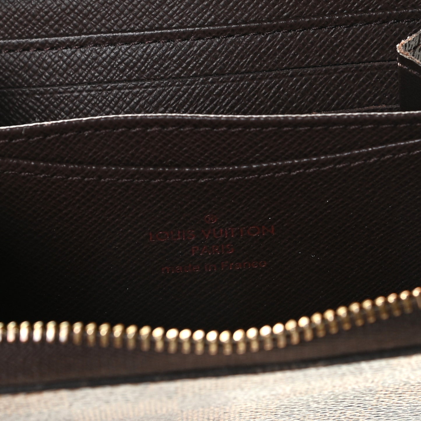 Damier Ebene Zippy Coin Purse