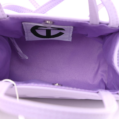 Telfar Vegan Leather Small Shopping Bag Lavender 5 of 11