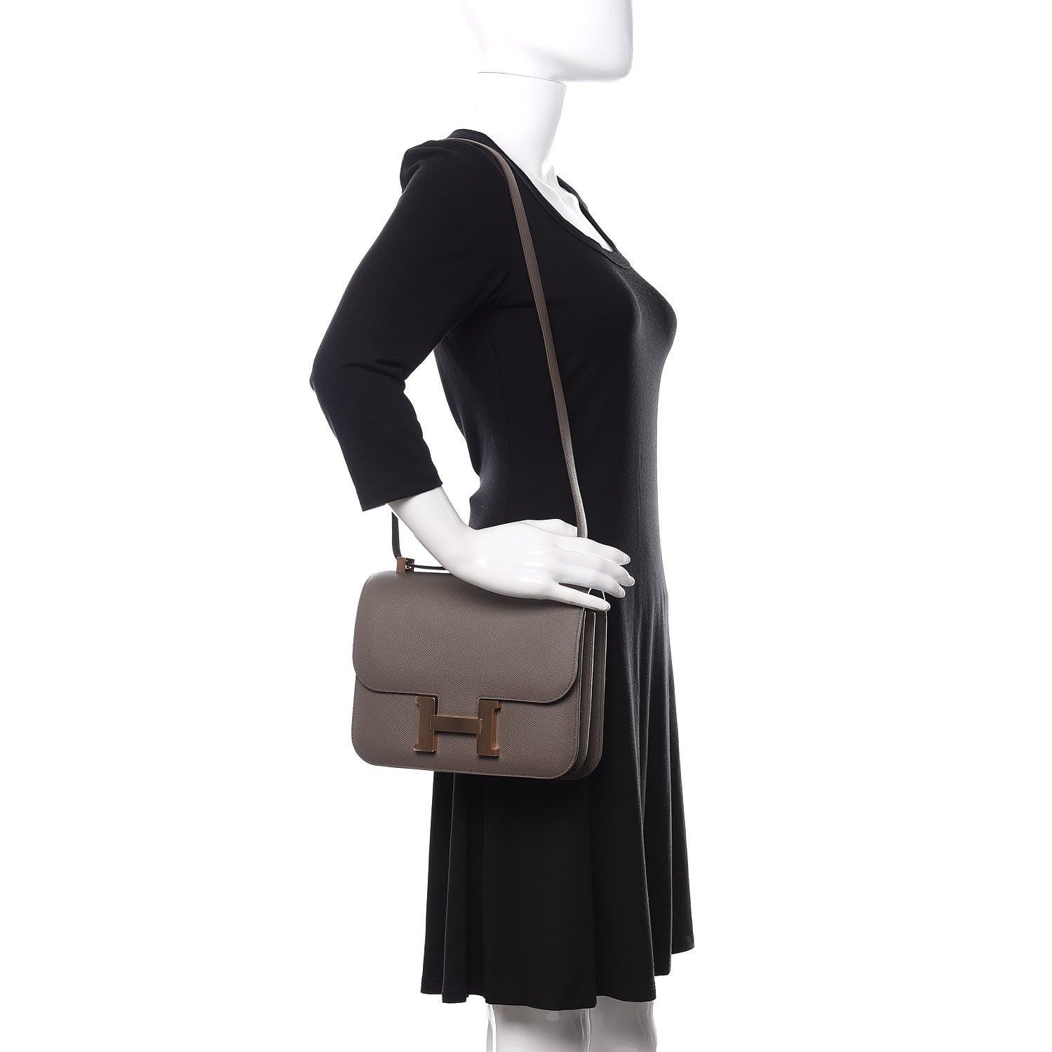 Hermes Epsom Constance 24 Etain 2 of 11