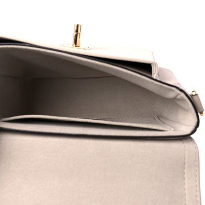 Louis Vuitton Grained Calfskin Lockme Tender Greige 5 of 8
