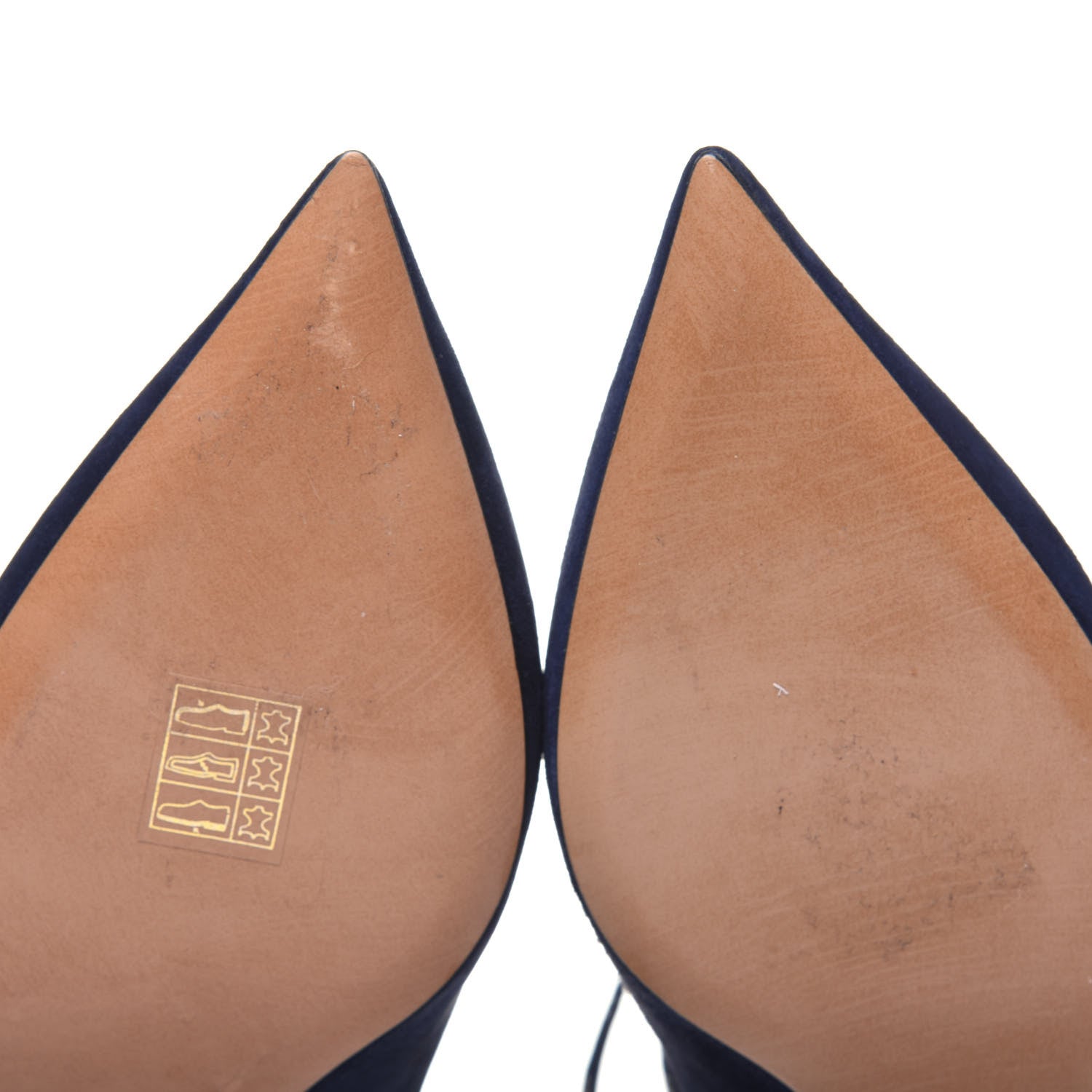 Valentino Garavani Suede Love Latch 50mm Pumps 39 Marine Poudre 9 of 9