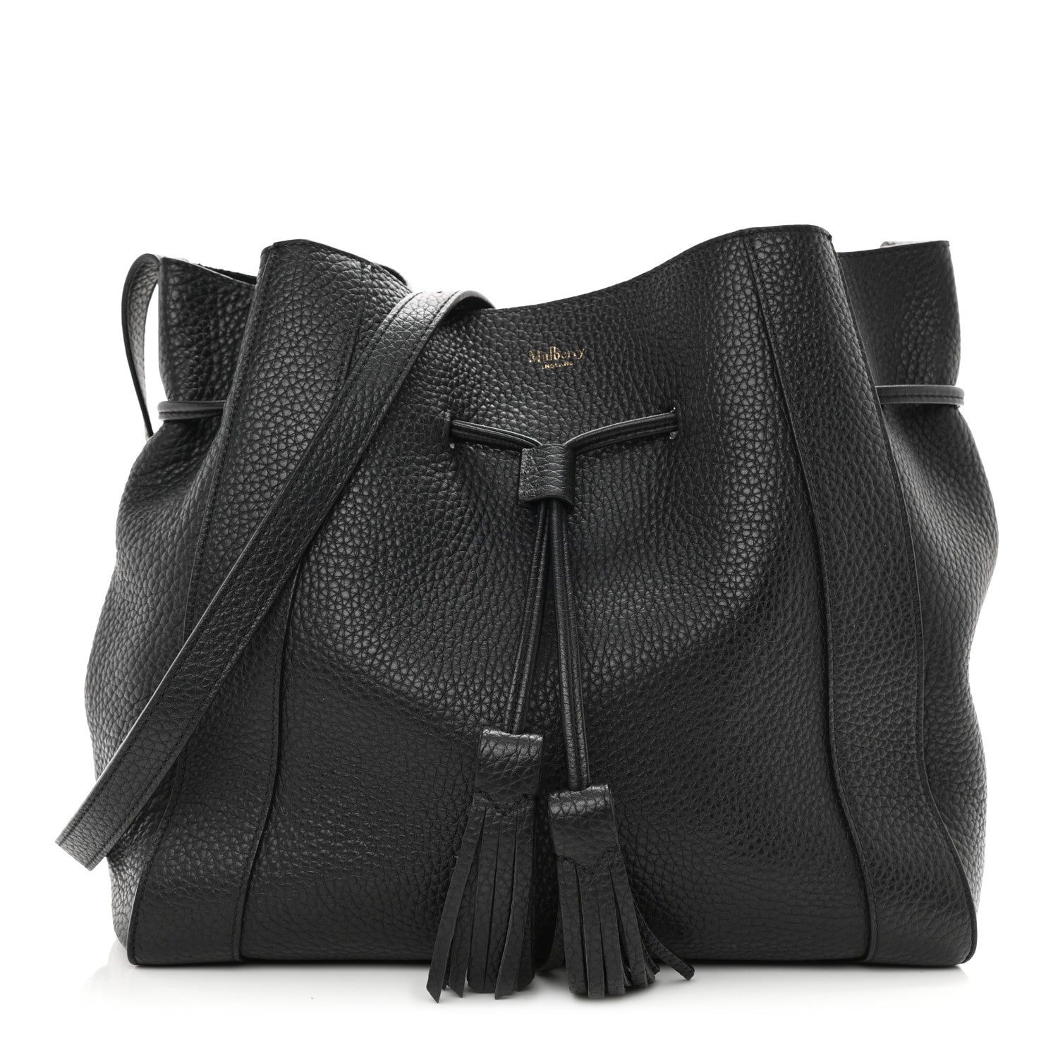 Mulberry Heavy Grain Calfskin Small Millie Tote Black 2 of 11