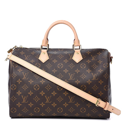 Louis Vuitton Monogram Speedy Bandouliere 35 1 of 11