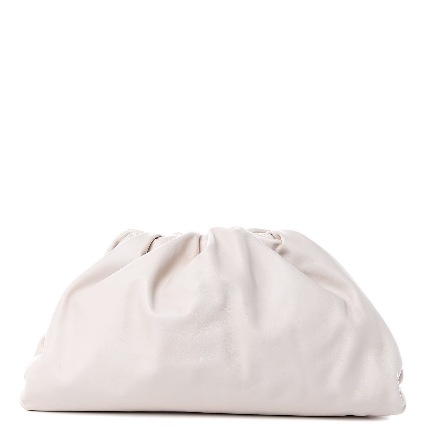 Smooth Butter Calf The Pouch Oversized Clutch Mist