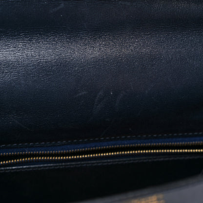Hermes Box Kelly Retourne 32 Indigo Indigo 12 of 22
