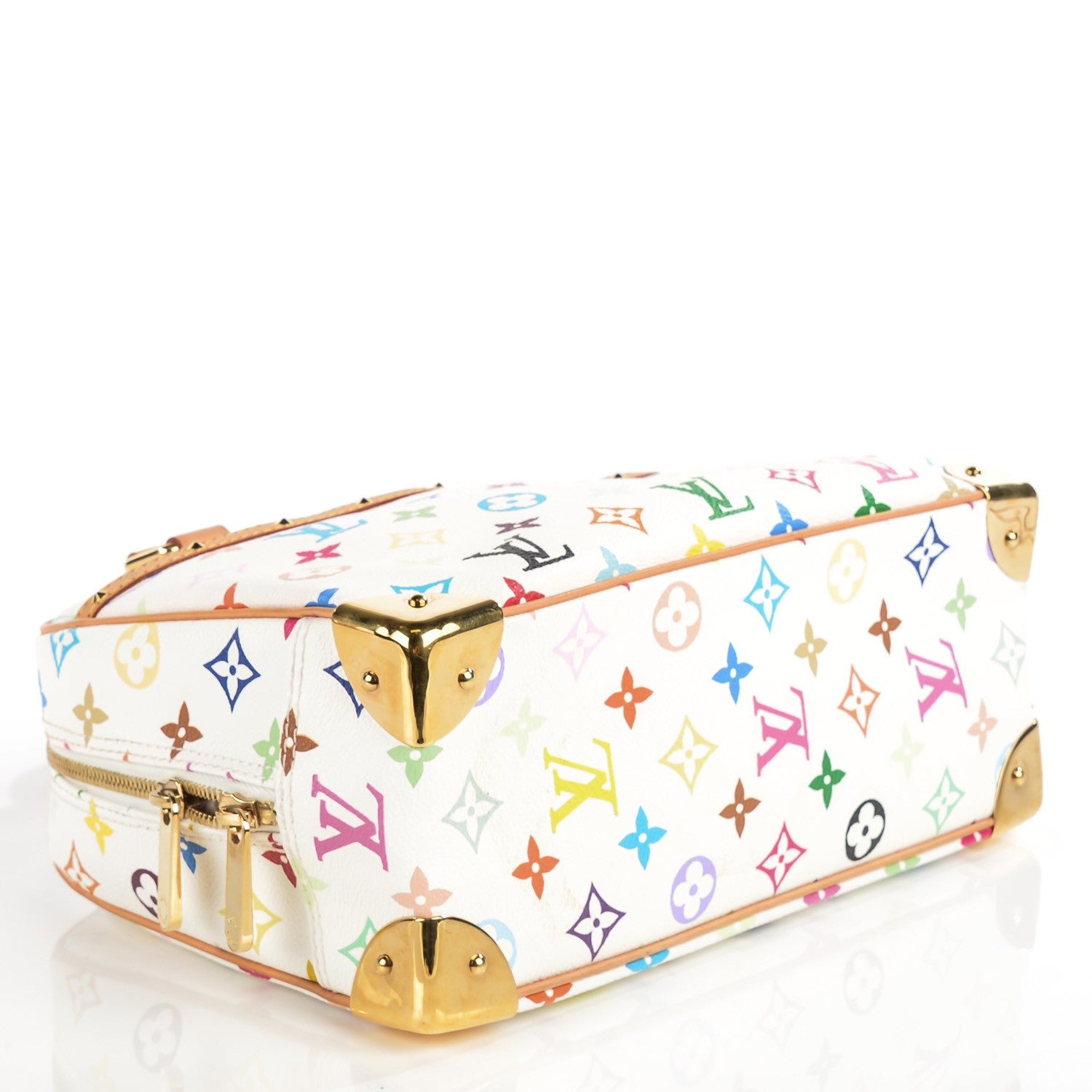 Louis Vuitton Monogram Multicolor Trouville White 4 of 7