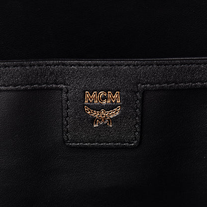MCM Visetos Medium Side Studs Stark Backpack Pink 6 of 11