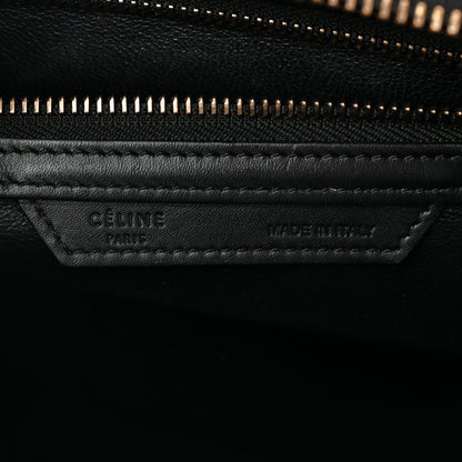 Celine Elephant Calfskin Mini Tri-Color Luggage Optic White Yellow 6 of 14