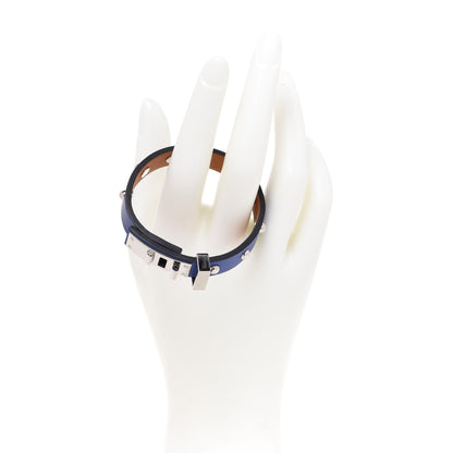 Hermes Swift Mini Dog Clous Ronds Bracelet T2 Bleu Electrique 2 of 5