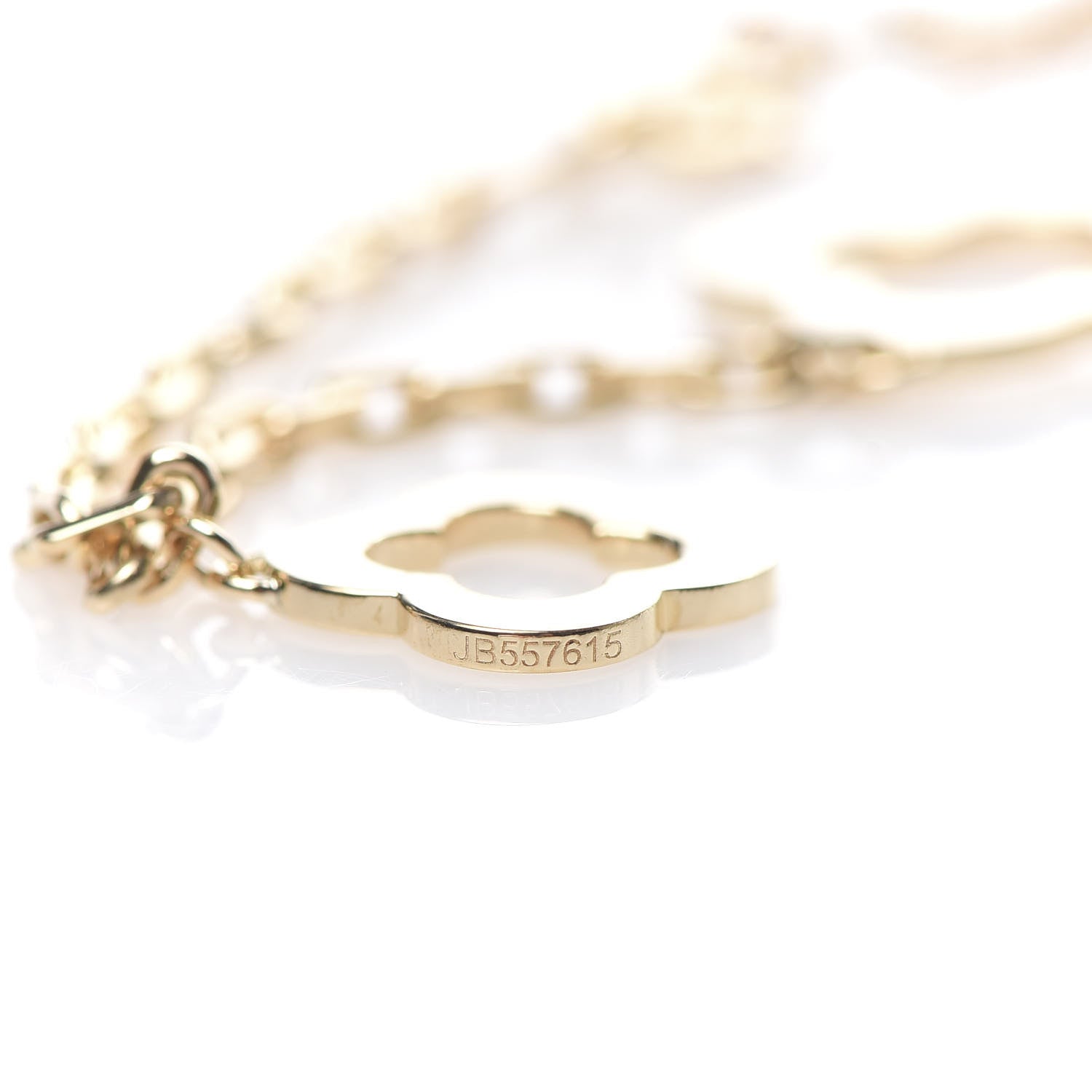 Van Cleef & Arpels 18K Yellow Gold 3 Motifs Byzantine Alhambra Bracelet 6 of 7