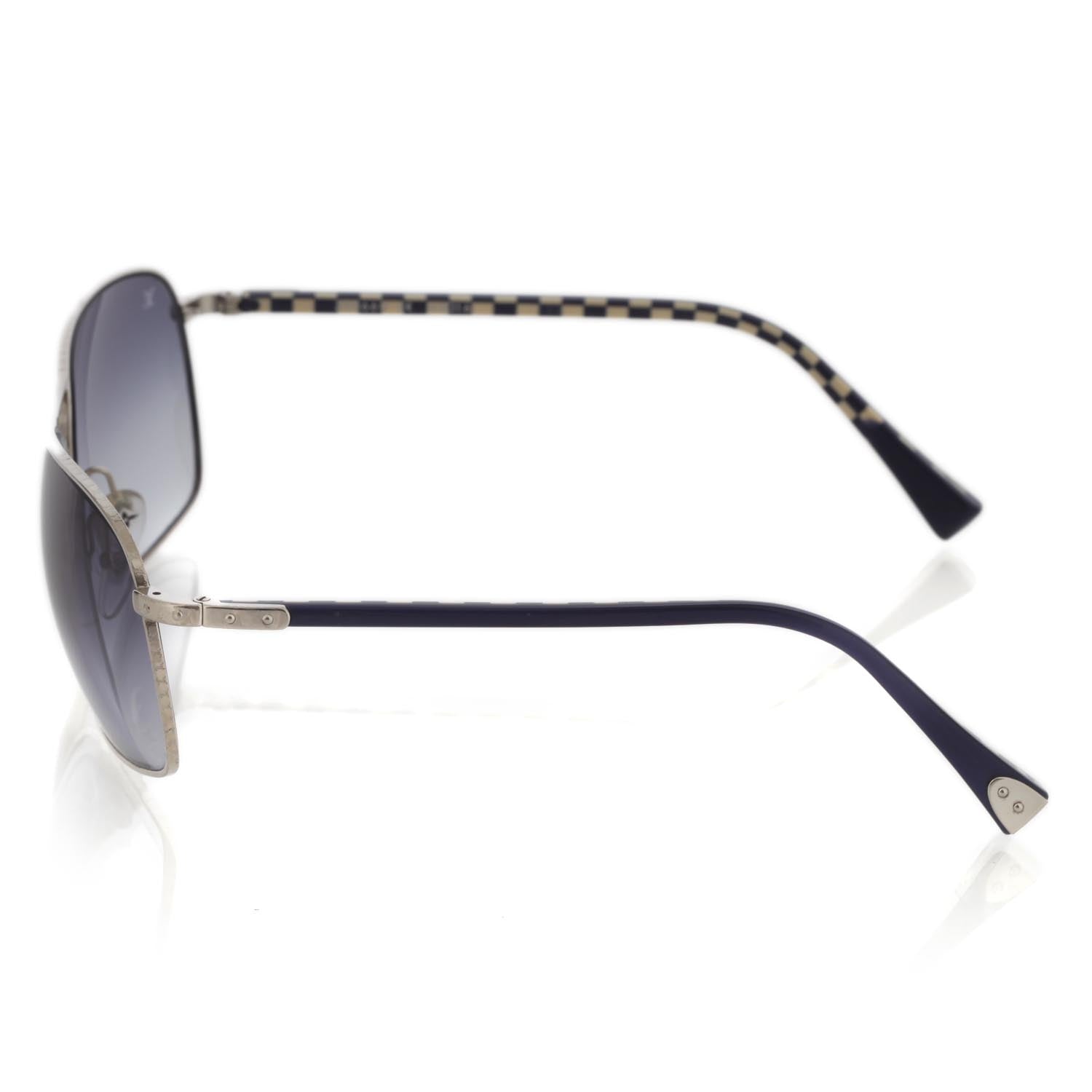 Louis Vuitton Conspiration GM Sunglasses Silver 2 of 11