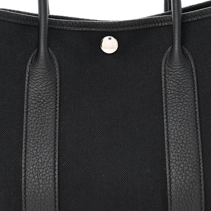 Hermes Toile Militaire Negonda Garden Party 30 TPM Black 8 of 10