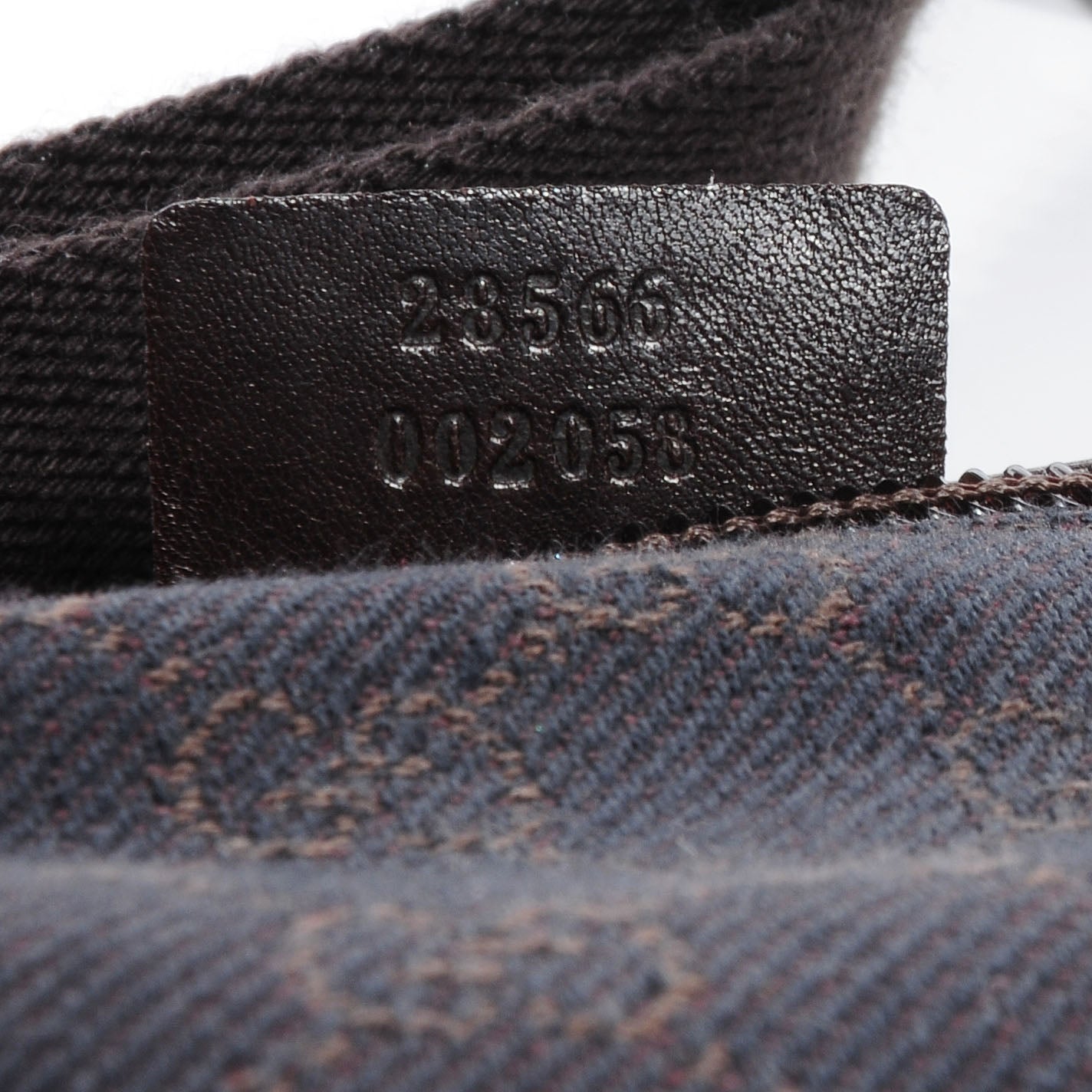 Monogram Belt Bag Black