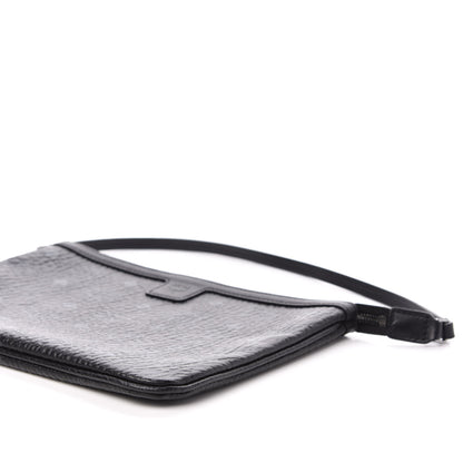 MCM Visetos Liz Shopper Tote Pouch Black 8 of 9
