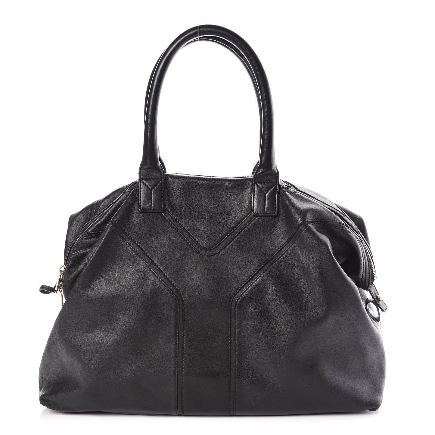 Lambskin Medium Easy Sac Black