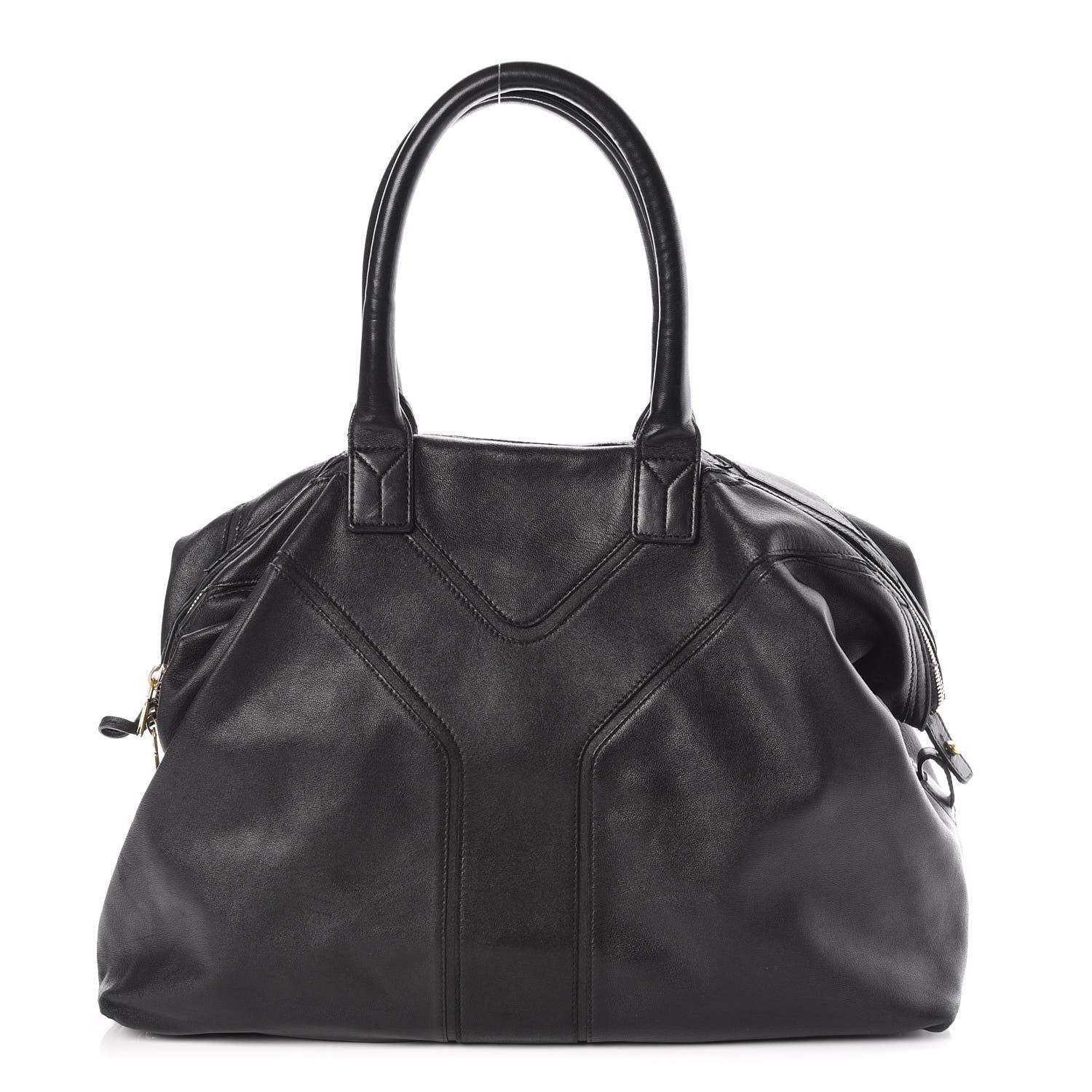 Saint Laurent Lambskin Medium Easy Sac Black 1 of 10